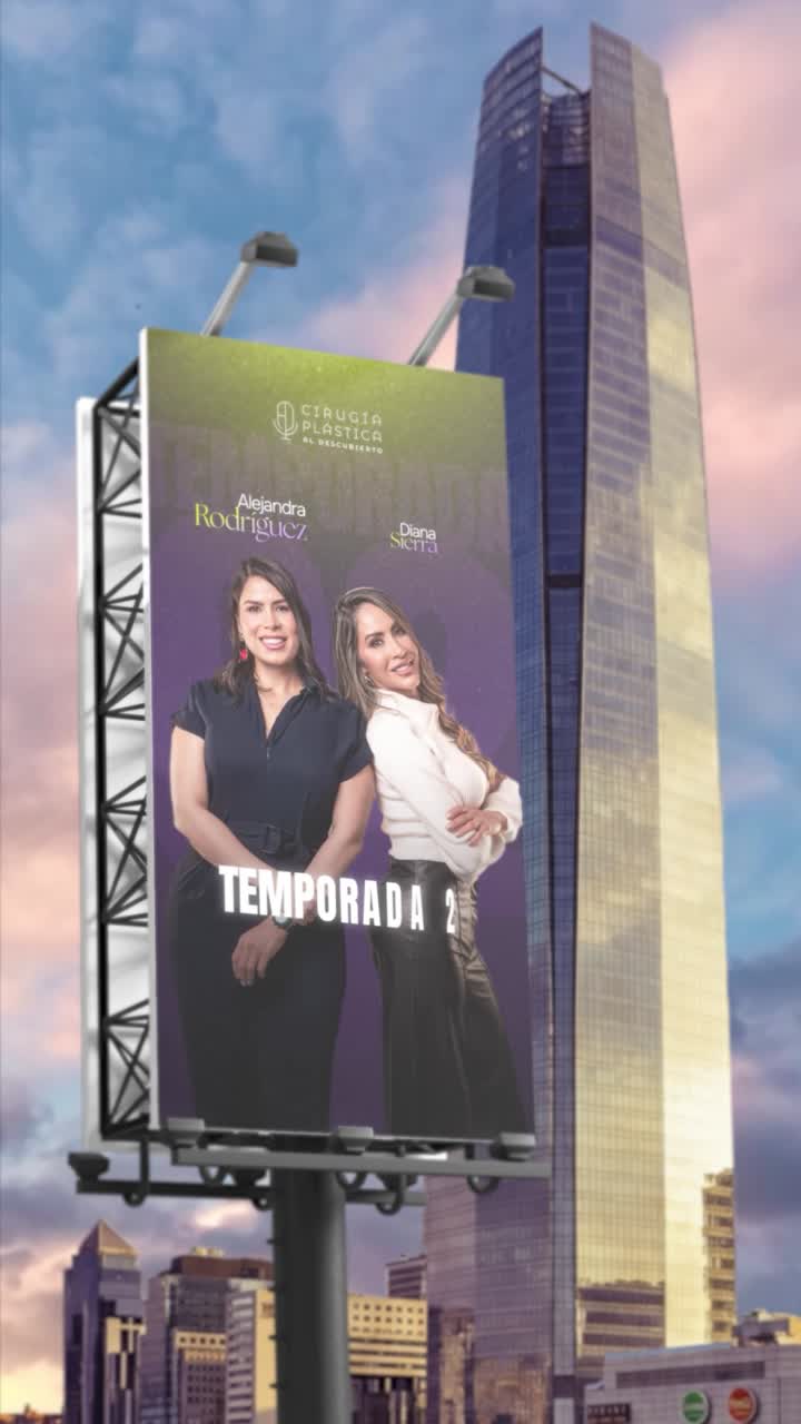 Cirugía Plástica al Descubierto · Gigantografía